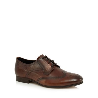 Brown 'Willistone' Derby shoes